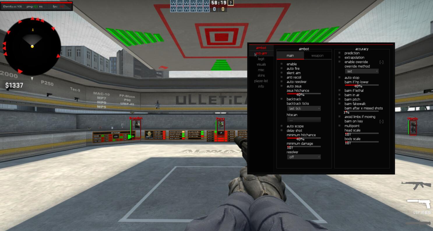 CSGO反恐精英_永恒框透自瞄全能免费辅助V16