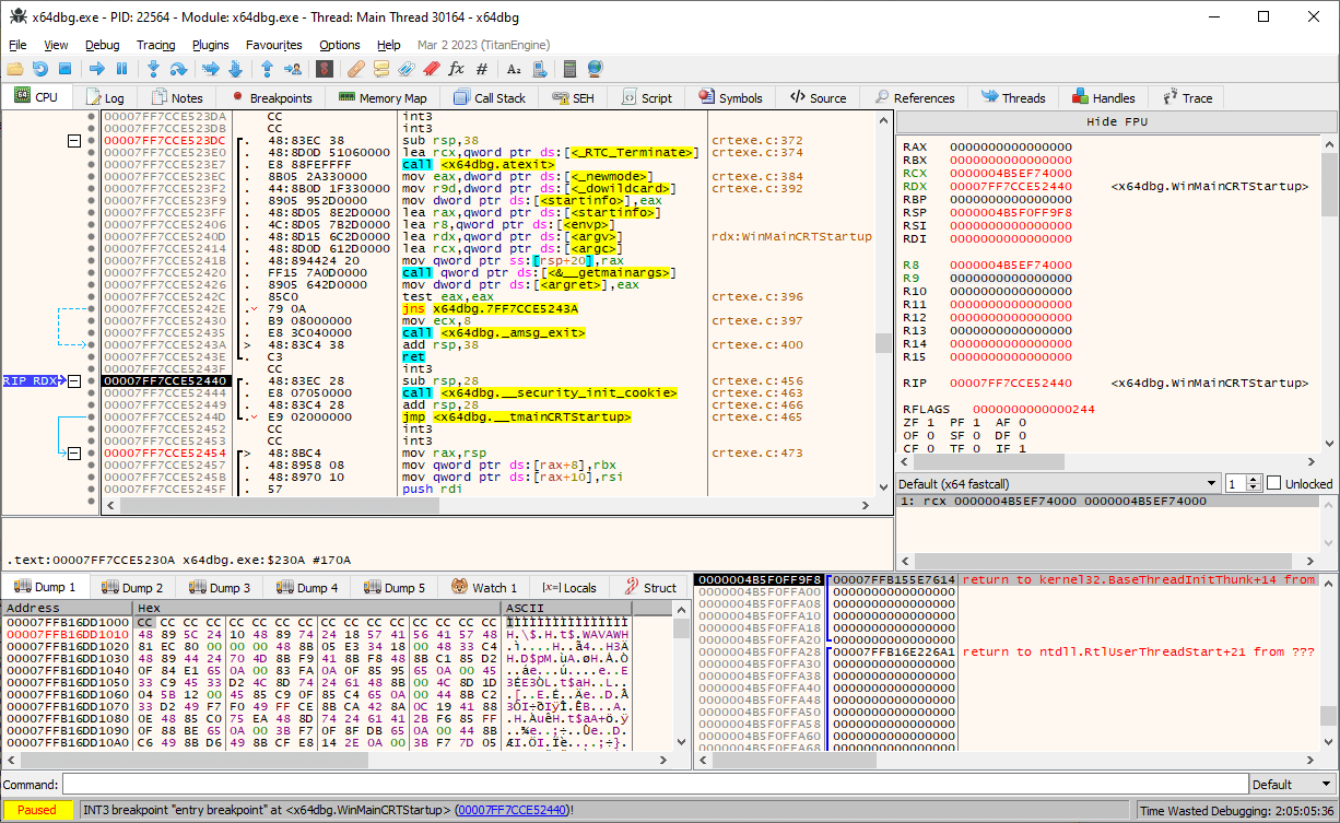 x64dbg调试工具v2025-03-15 绿色增强版